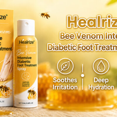 Healrize® Bee Venom Intensive Diabetic Foot Treatment Spray 20 mL bottle
