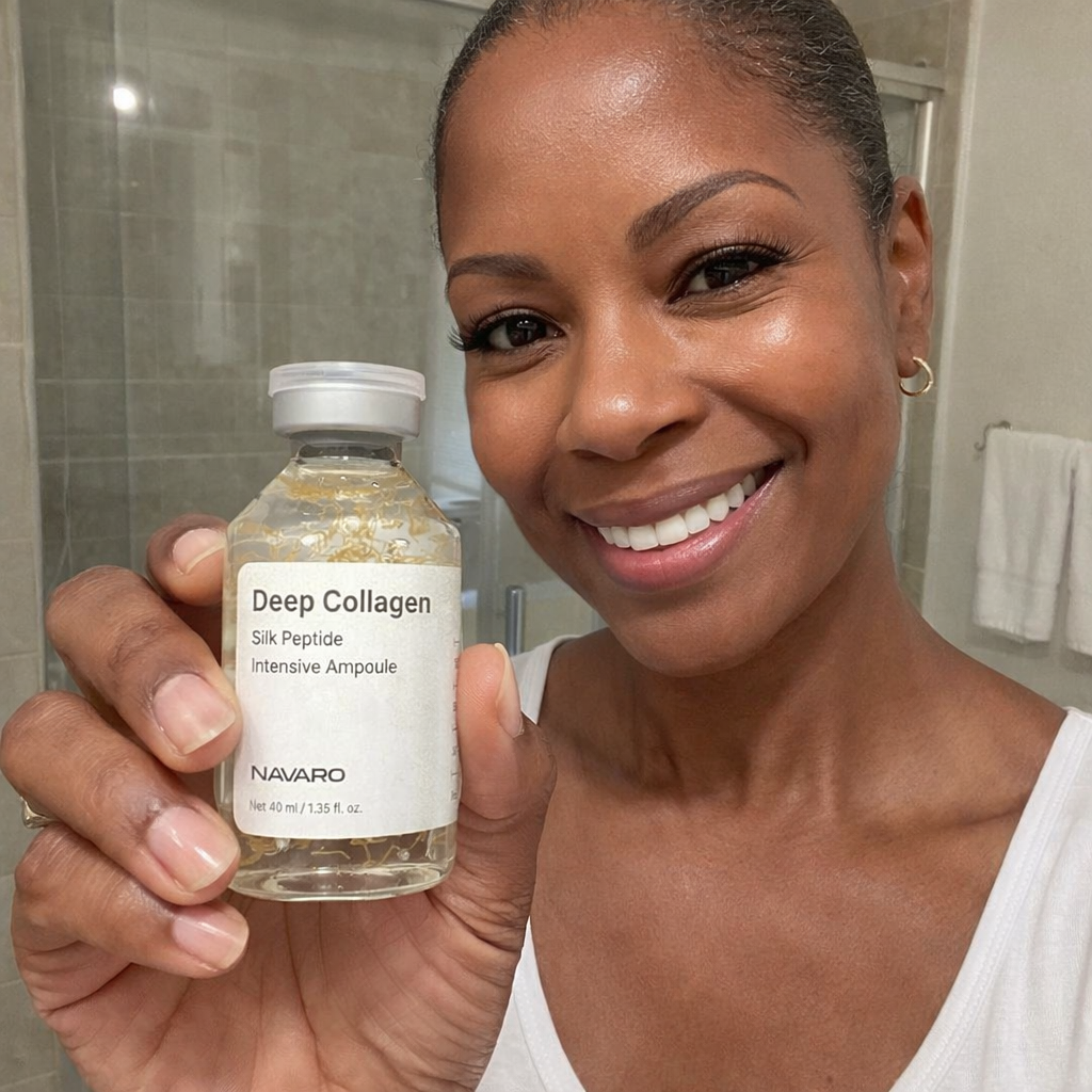 Navaro™ lifting ampoule designed for firmer and more supported-looking skin