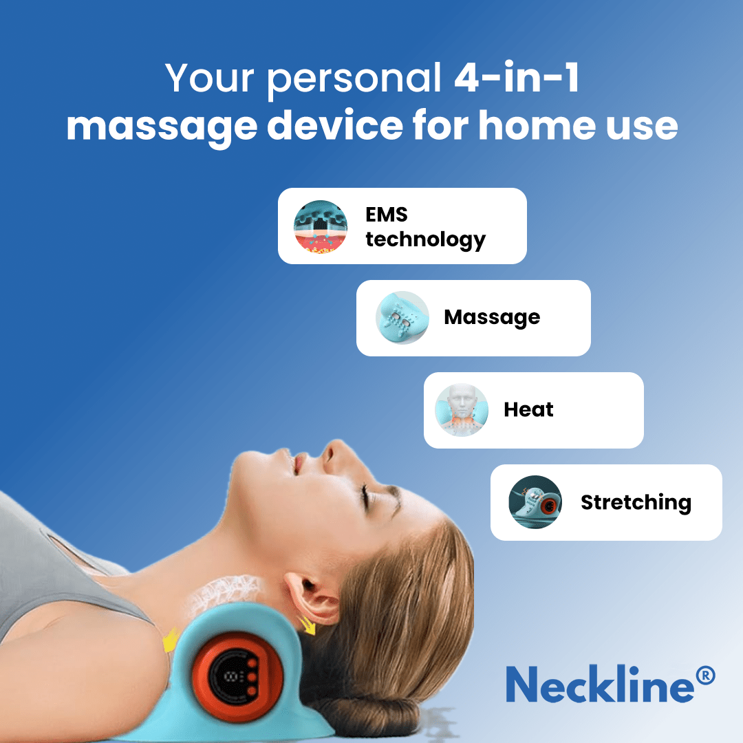 Neckline® cervical traction device with a 26-degree stretching angle