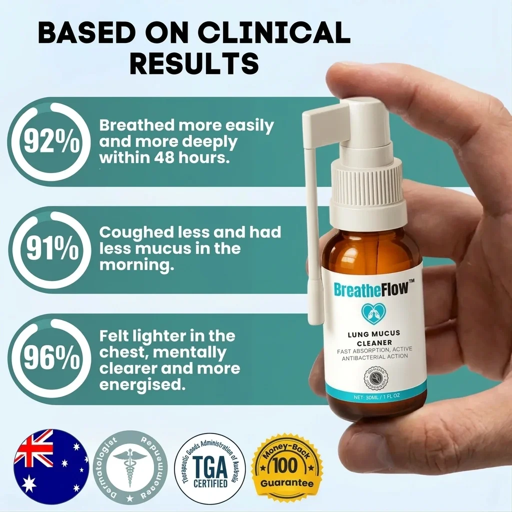 BreatheFlow™ twice-daily botanical spray