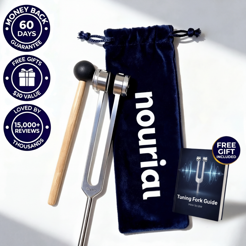 Nourial precision-calibrated 128 Hz tuning fork