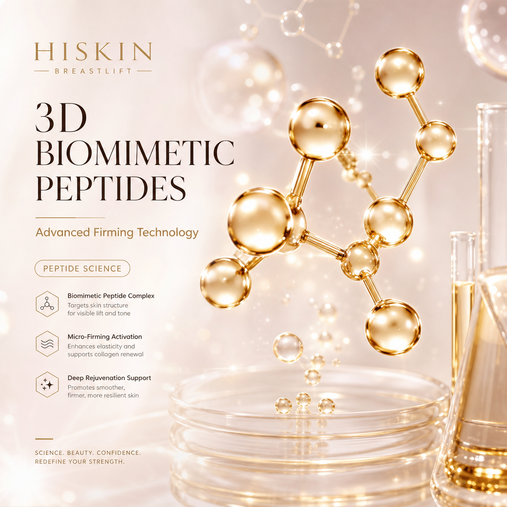 HISKIN® BreastLift Nano-Microneedle Firming Patch nano-microneedle format