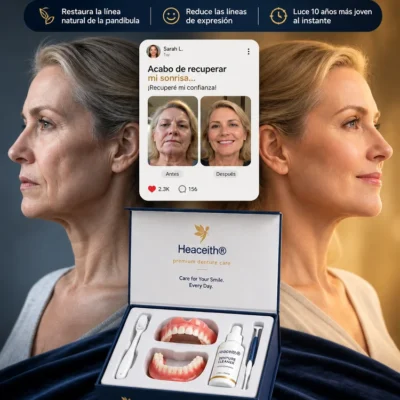 Heaceith® prótesis dental con ajuste estable