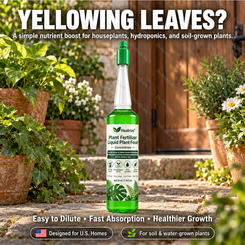 Healrize® Plant Fertilizer Liquid Plant Food Concentrate with amino acids and balanced NPK