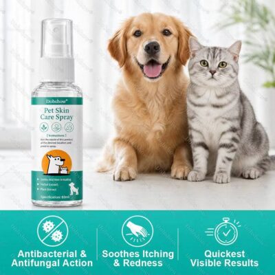 Dobshow® Pet Skin Care Spray with herbal extracts