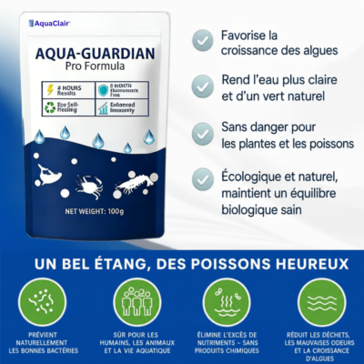 AquaClair™ Nettoyant pour bassin pour les débris en suspension