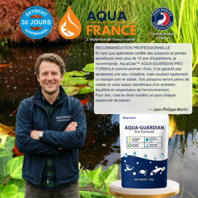 AquaClair™ Nettoyant pour bassin avec fixation physique