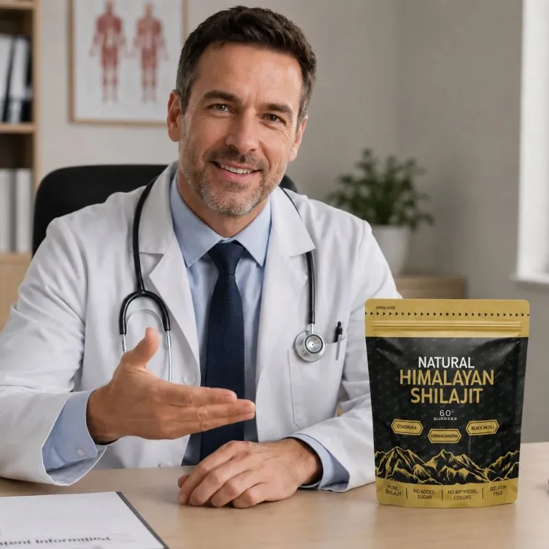 Shilajit PureX™ Natural Himalayan Shilajit Gummies with Ashwagandha