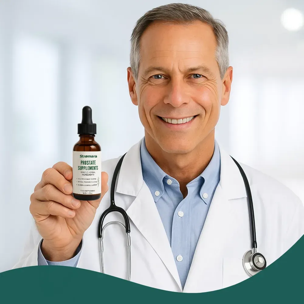 Strømara Herbal Drops with nettle root and pygeum extract