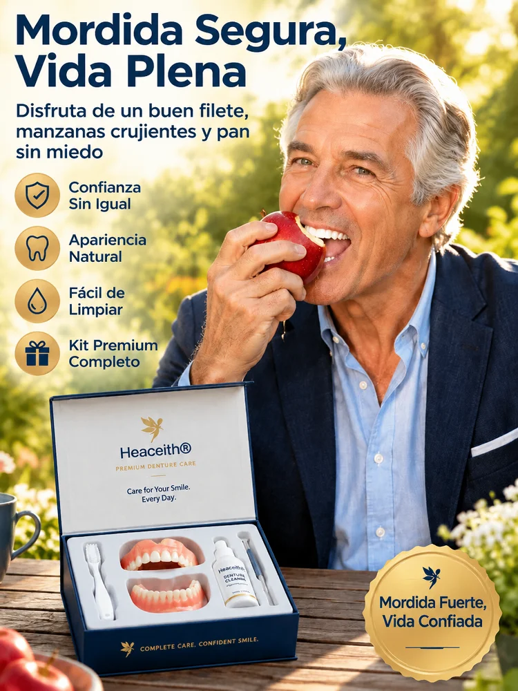 Heaceith® prótesis dental fácil de colocar y retirar