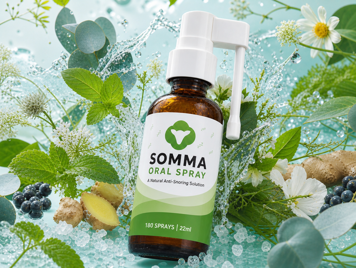 Somma throat spray with peppermint and eucalyptus