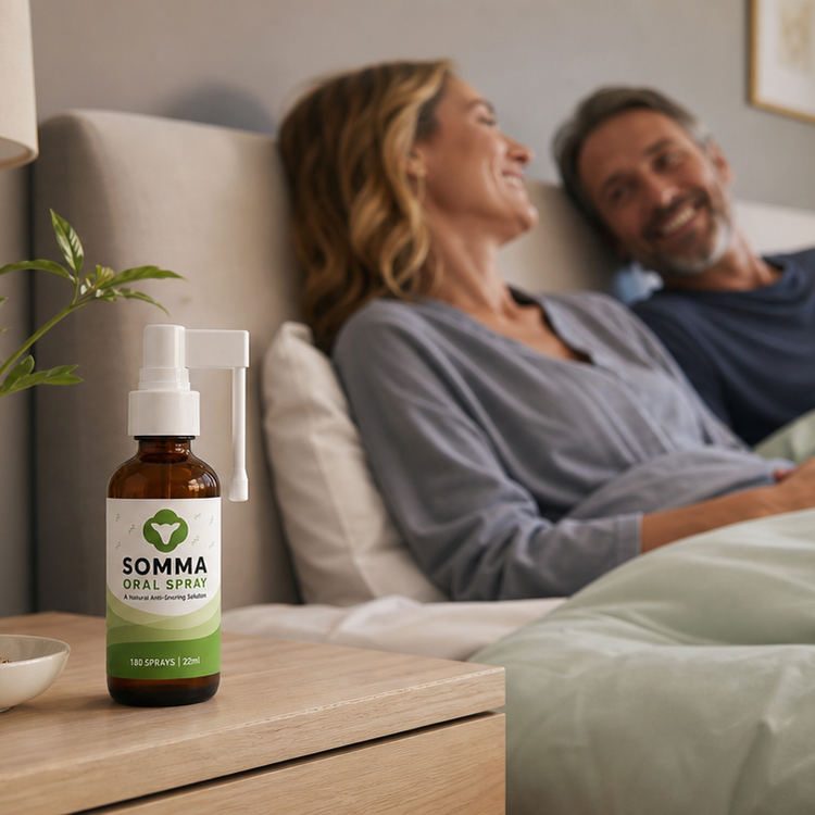 Somma natural nightly spray for mouth and throat care