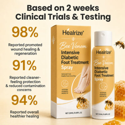 Healrize® Bee Venom Intensive Diabetic Foot Treatment Spray with purified bee venom