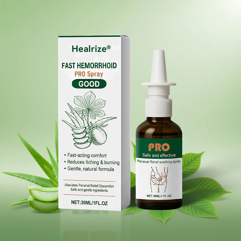 Healrize® Fast Hemorrhoid PRO Spray contact-free application