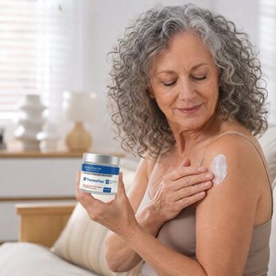 ThermoFlex topical shoulder cream suitable for sensitive skin