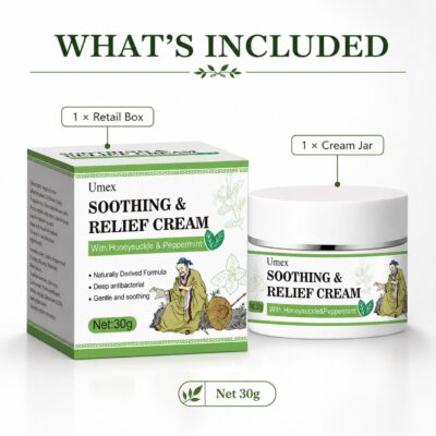 Umex botanical cream with honeysuckle and phellodendron bark