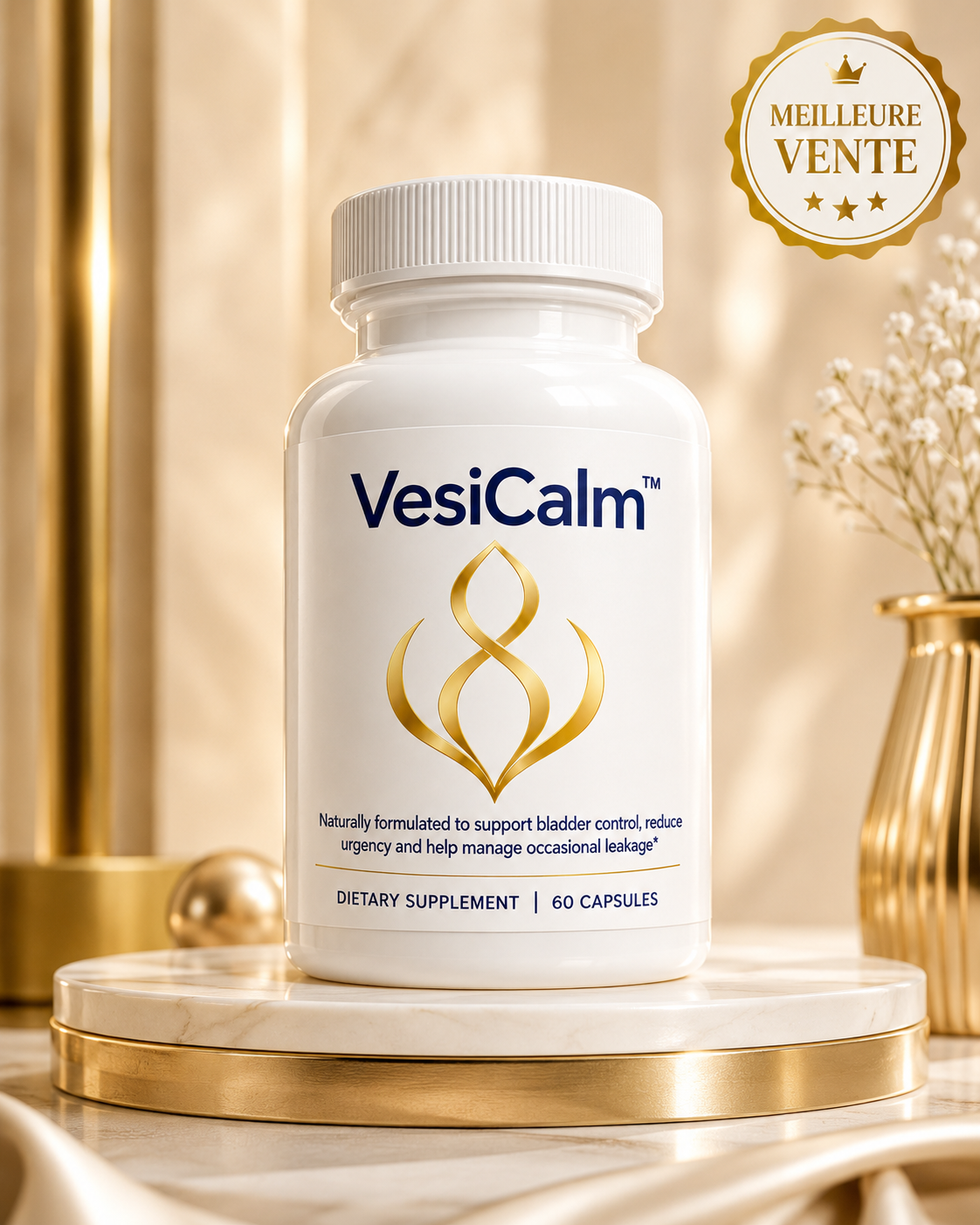 VesiCalm™ complément naturel pour le soutien de la vessie