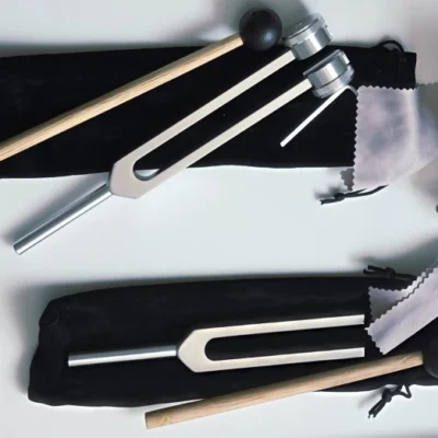 VitaHarmonie 128 Hz tuning fork for targeted vibration therapy