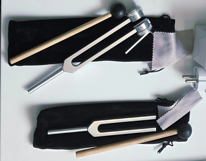 VitaHarmonie 128 Hz tuning fork for targeted vibration therapy