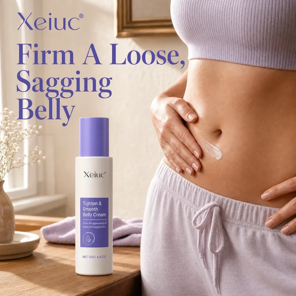 Xeiuc® belly cream with Cupuaçu Butter for soft, supple skin