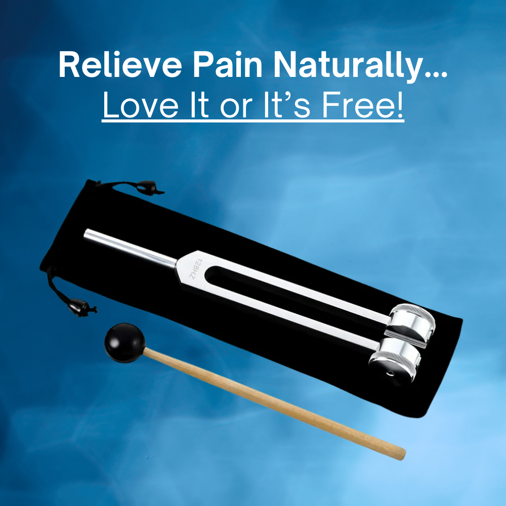 Zerenda weighted 128Hz tuning fork for sound therapy