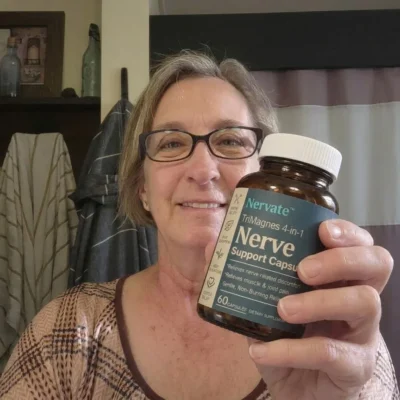 Nervate™ supplement containing a chelated magnesium complex