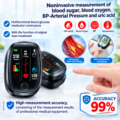 Oxygen saturation (SpO2) display on the cituli™ finger device