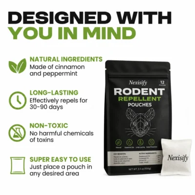 Nexisify Rodent Repellent Pouches