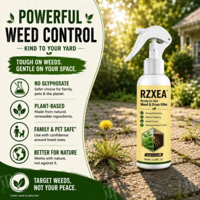 RZXEA premixed, glyphosate-free spray containing pelargonic acid