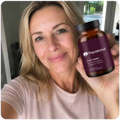 ThyroActive™ Capsules with a recommended two-capsule serving