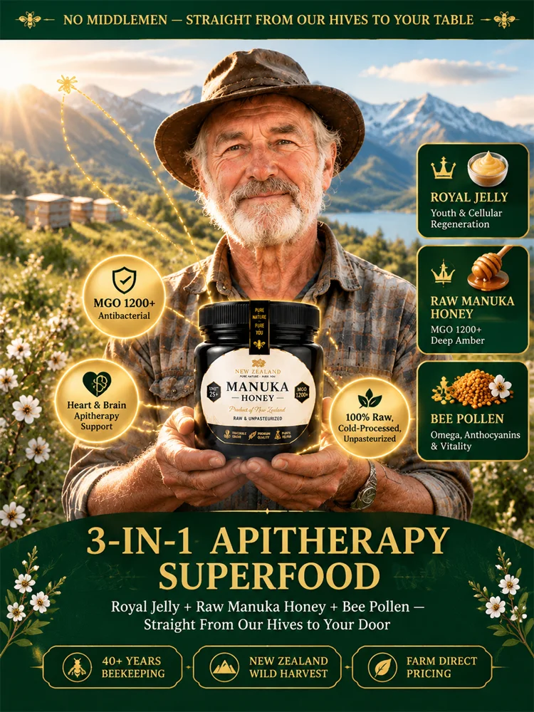 Bee Three Treasures UMF 25+ Manuka Honey