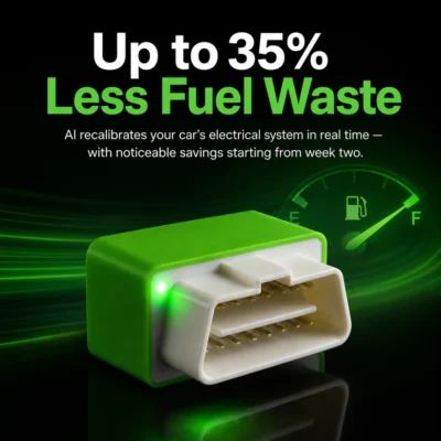OBD2 Fuel Optimizer installation without tools or additional wiring