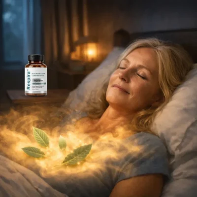 Respira™ dietary supplement in a 30-capsule bottle