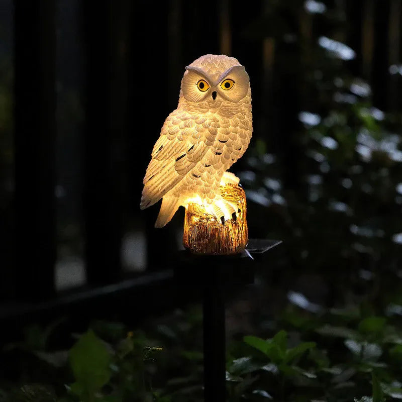 Remifa Solar-Eulenlampe mit Aufladung durch Sonnenlicht