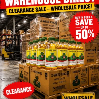 X-Weed-King Concentrated Liquid Herbicide